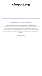 Mobile Screenshot of cfreport.org